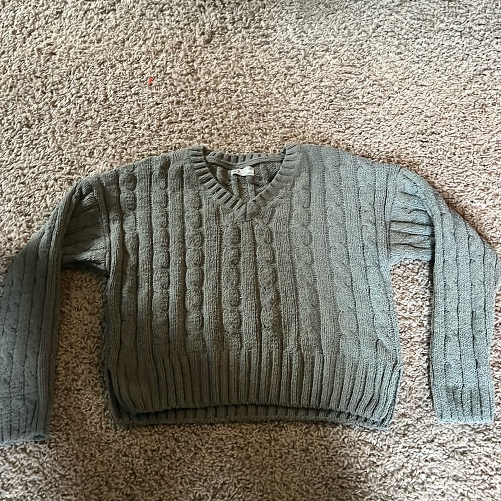 Green sweater
